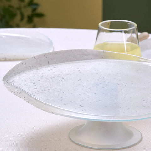 Karaca Jota 7-Piece Glass Serveware Set for 6 People, 21cm, Grey