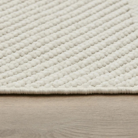 Kasmir Rugs 7/24 Scandinavian Clara Rug, 120cmx180cm, White