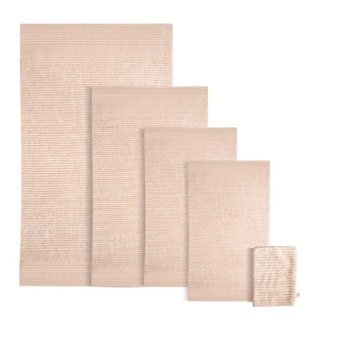 Karaca Home Rachel Supreme 100% Turkish Cotton Towel Set, Beige