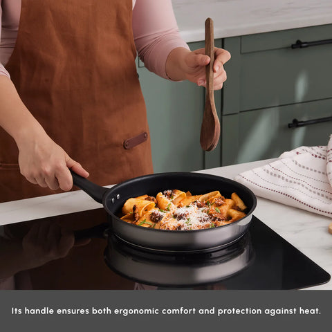 Karaca Gastro Stainless Steel Frying Pan, 28cm, Silver