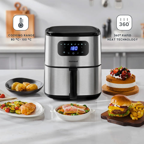 Homend Airfryday 2503, 4.2L, Inox