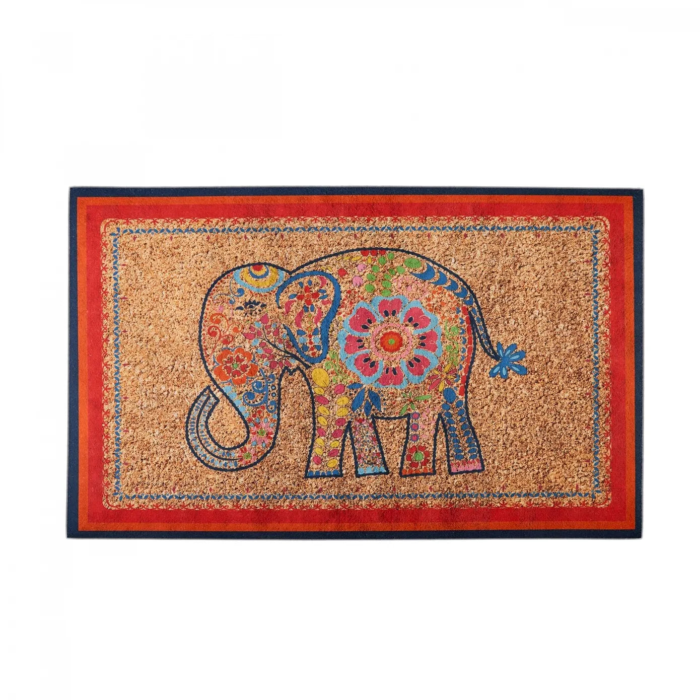 Kasmir Rugs 7/24 Sare Elephant Decorative Door Mat, 45cmx75cm, Multi ...