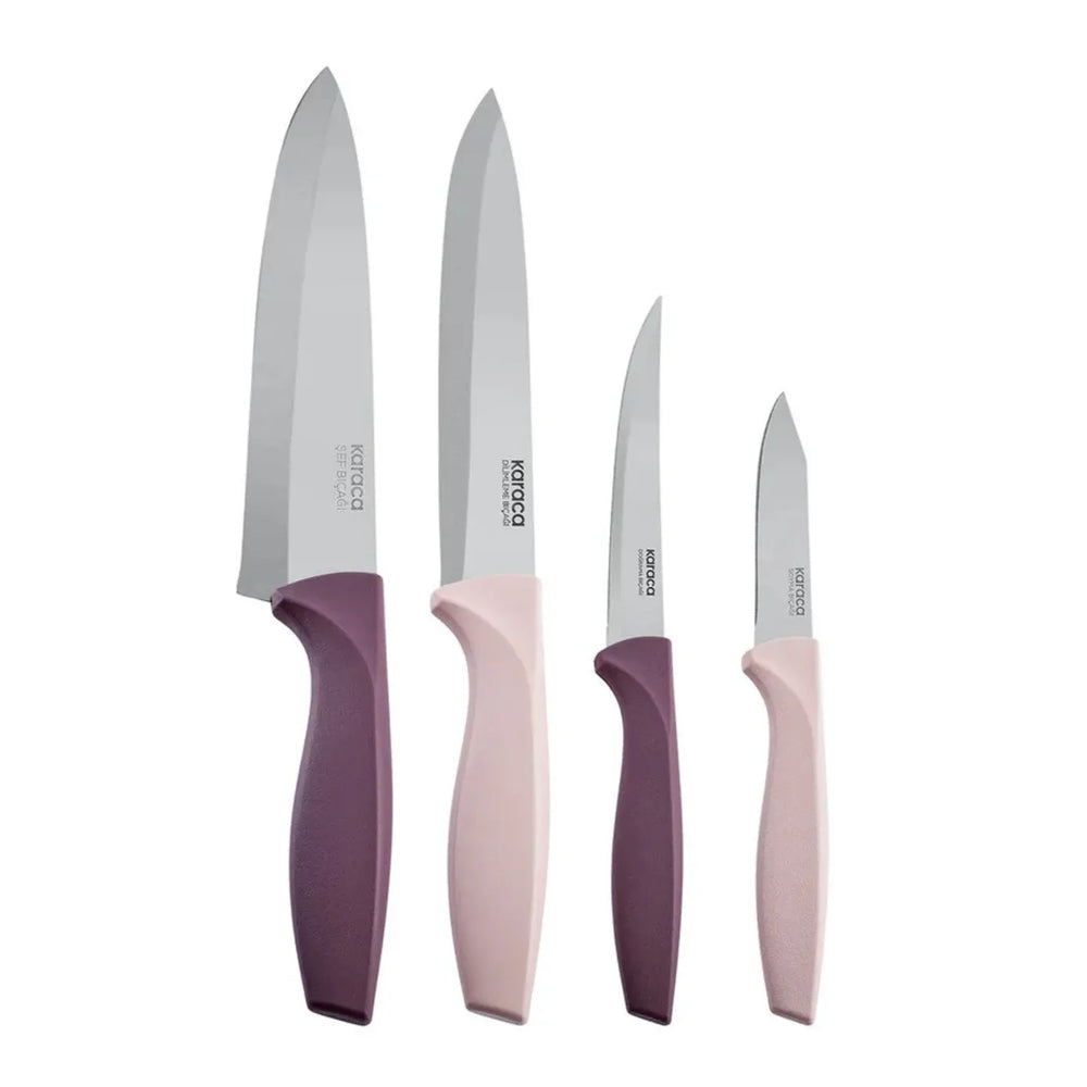 Karaca Nora 4-Piece Knife Set, Multi