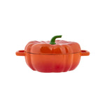 Karaca Pumpkin 2-Piece Biogranite Stockpot, 24cm, Orange