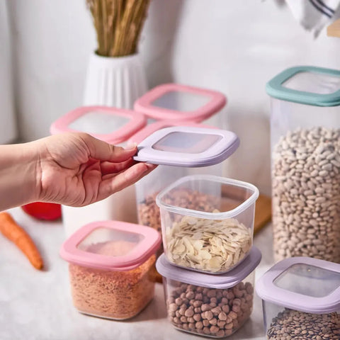 Karaca Forbs 15 Piece Storage Container, Multi