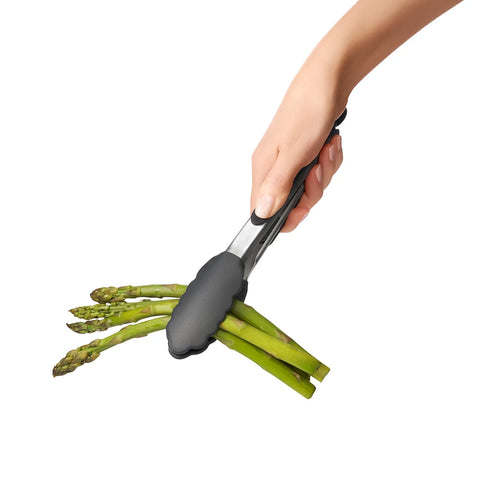   OXO Good Grips 9-in Tongs with Silicone Heads