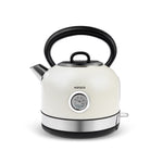 Karaca Retro 2202 Kettle, 2200W, 1,7L, Cream