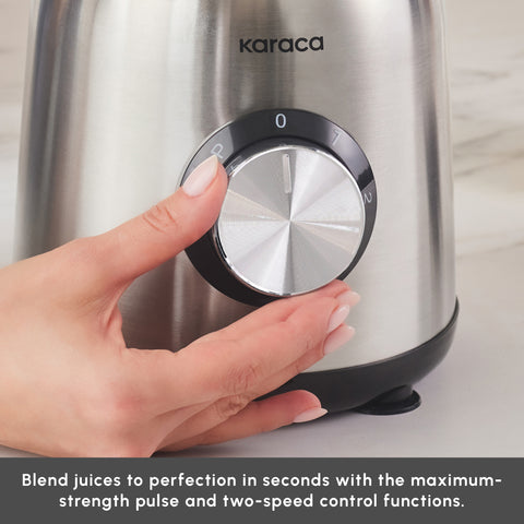 Karaca Inox Smoothie Blender, 1,5L, 1000W, Inox