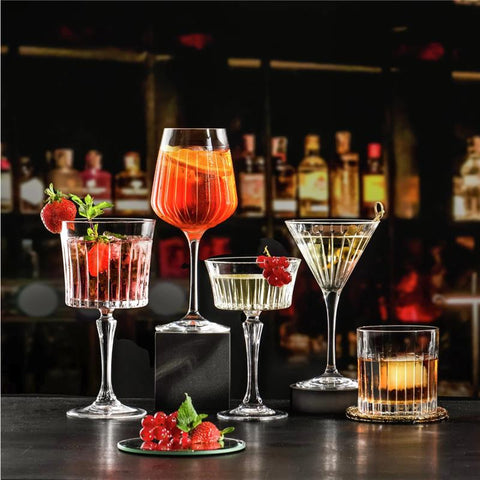 Rcr 6-Piece Timeless Spritz Wine Glass Set, 490ml, Clear