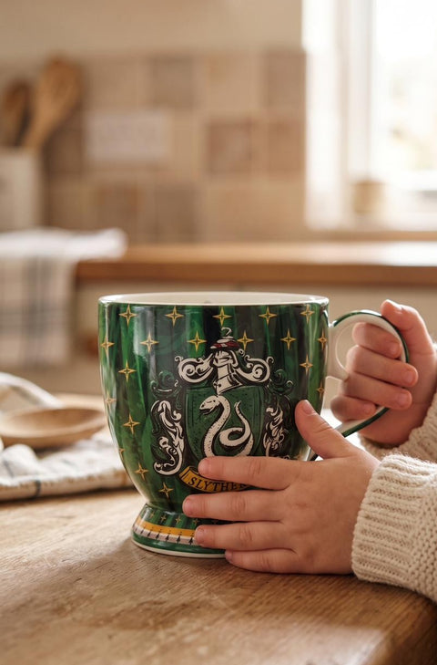 Egan Harry Potter Slytherin Porcelain Mug, 350ml, Green