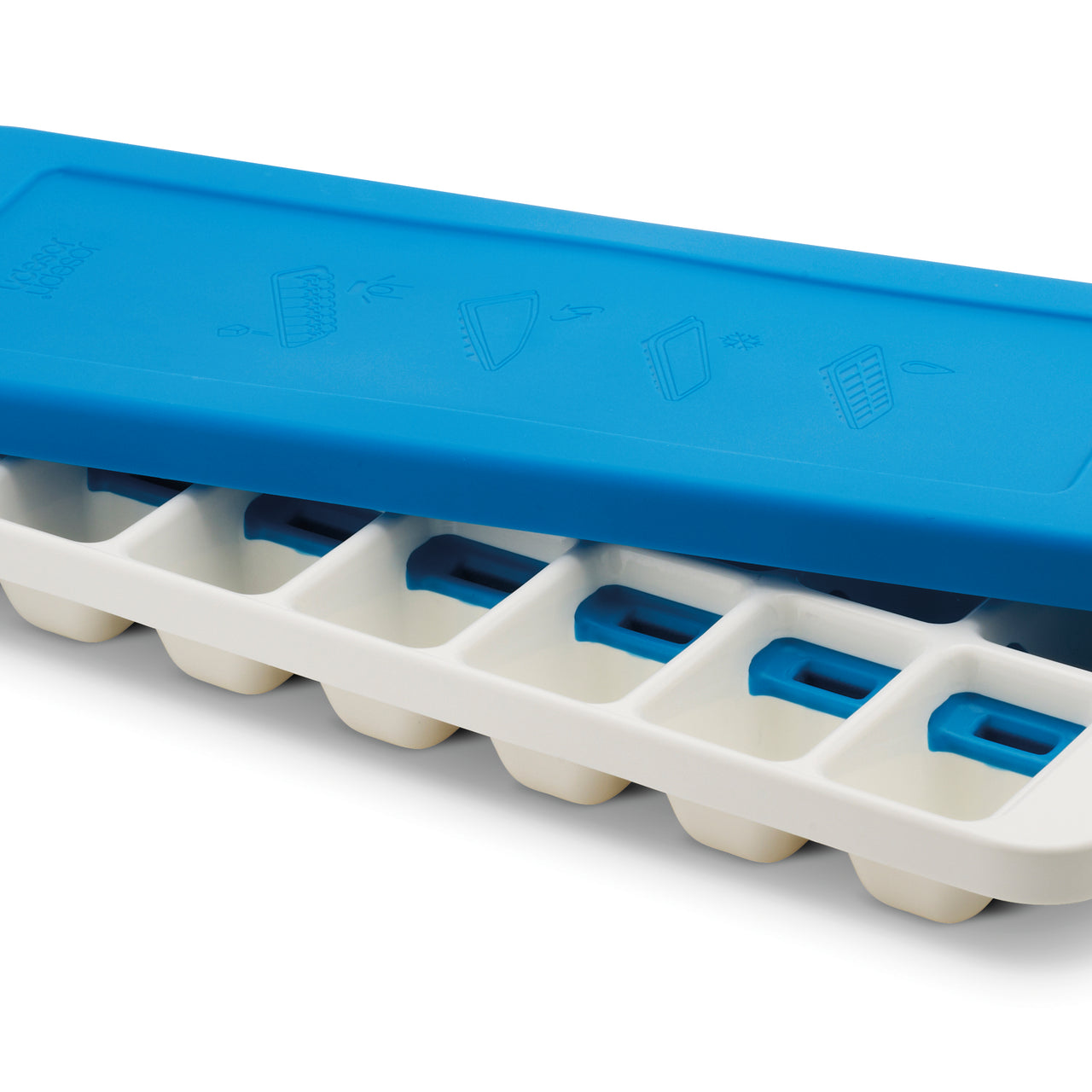 Joseph Joseph Quick Snap Plus Stackable Ice-Cube Tray, Blue White – Karaca