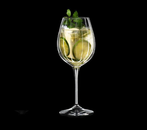 Rcr 6-Piece Optiq Wine Glass Set, 450ml, Clear