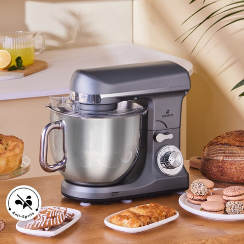 Karaca Blendburst Stand Mixer, 5.7L, 1400W, Grey