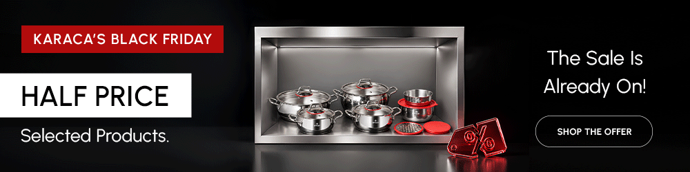 Karaca Elite Stainless Steel Induction Shallow Casserole & Lid, 24cm, Silver