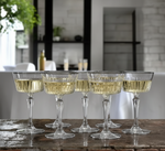 Rcr Timeless 6-Piece Champagne Glass Set, 260ml, Clear