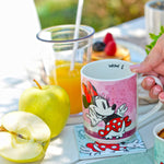 Egan Italy Mickey Mouse Minnie Stackable Ceramic Mug, 350ml, Pink