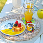 Egan Italy Mickey Mouse I am Porcelain Dessert/Side Plate, 20cm, Yellow