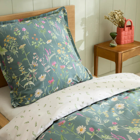 Karaca Evergreen 100%Cotton Duvet Cover Set, Single