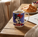 Egan Mickey Mouse Minnie Stackable Mug, 350ml, Purple