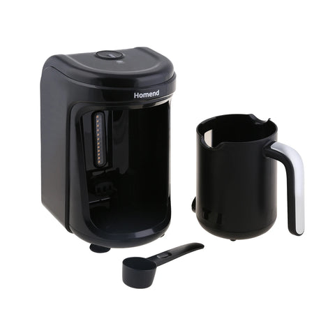 Homend Pottoman 1840UK Clean Turkish Coffee Maker, 450ml, 535W, Black