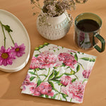 Karaca Home Bellis 20-Piece Napkin, 33cmx33cm, Pink