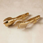 Karaca Lumina Stainless Steel Serving Set, Gold