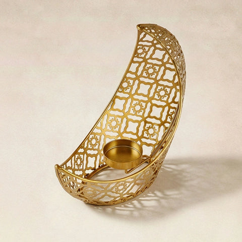 Karaca Sema Candle Holder, Gold