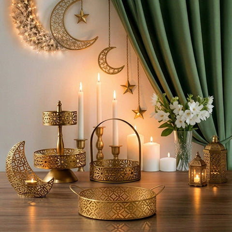 Karaca Sema Tray, Gold