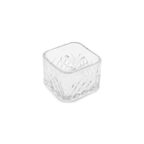 Karaca Lumina 4-Piece Glass Decorative Snack Bowl, 16x16cm, Gold
