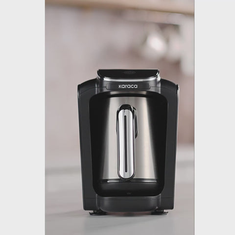 Karaca Hatır Neo Inox Turkish Coffee Maker,  735W, 300ml, Inox