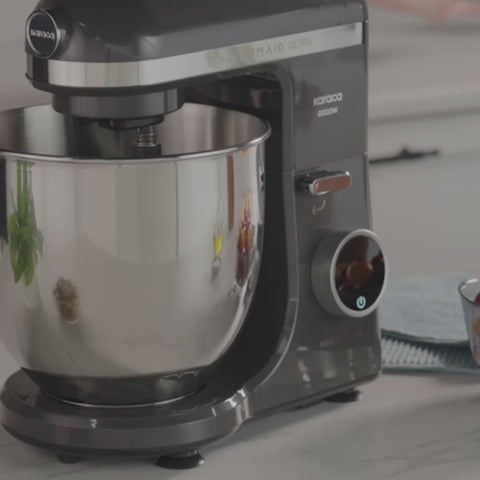 Karaca Mastermaid Chef Ultra Digital Stand Mixer, 7L, 2000W, Galaxy Grey