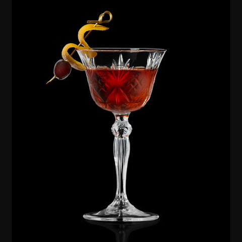 Rcr Melodia 6-Piece Coupette Wine Glass Set, 160ml, Clear