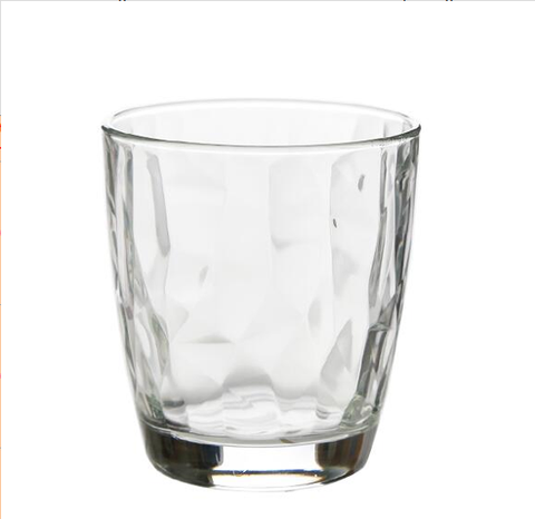 Karaca Terre Tumbler Glass, 370ml, Clear