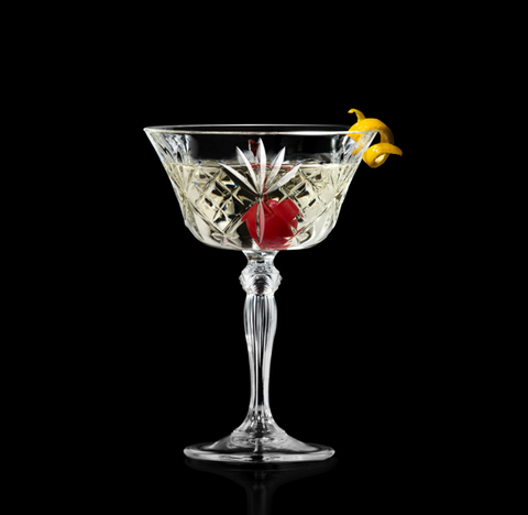 Rcr Melodia 6-Piece Champagne Glass Set, 260ml, Clear