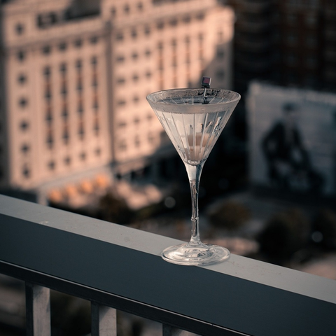 RCR Timeless 6-Piece Martini Glass Set, 210ml, Clear