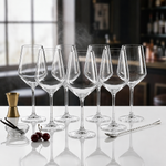 RCR Universum 6-Piece Wine Glass Set, 550ml, Clear