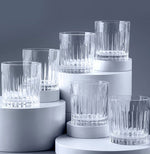 Rcr Timeless 6-Piece Glass Whisky Glass Set, 360ml, Clear